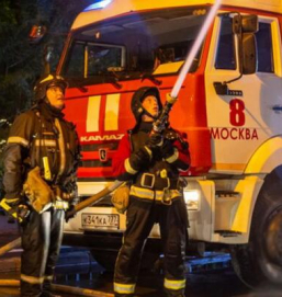 В московском отеле «Вечный зов» случился пожар